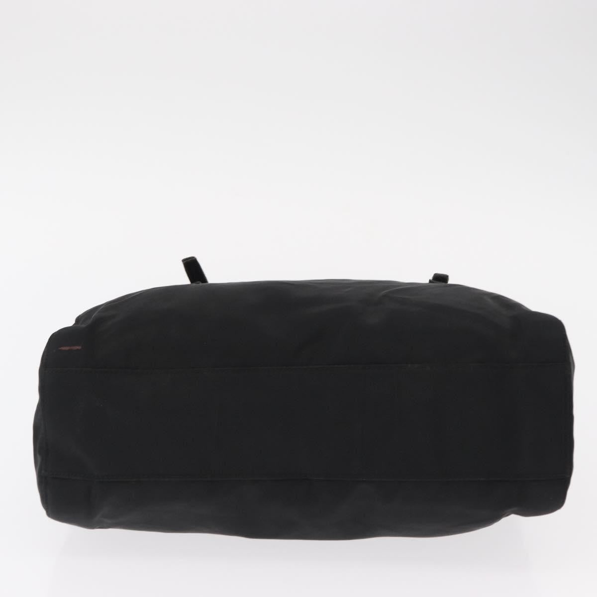 Prada Vintage Chain Shoulder Bag Tessuto, BLACK, NYLON, Shoulder bag