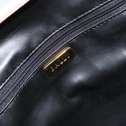 Bally Vintage Handbag Quilted Leather, PINK, LEATHER, Handbag