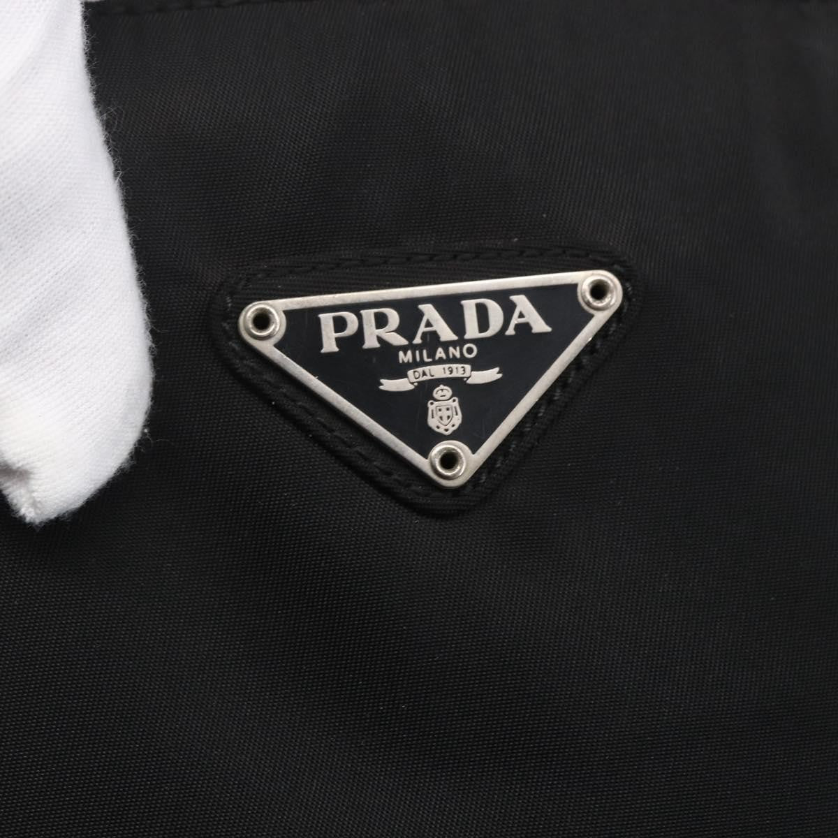 Prada Vintage Tote Tessuto, BLACK, NYLON, Tote bag
