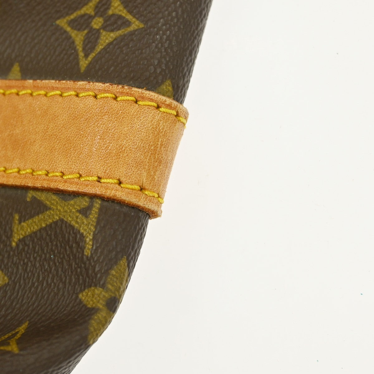 Louis Vuitton Keepall Bag Monogram Canvas, BROWN, CANVAS, Travel bag