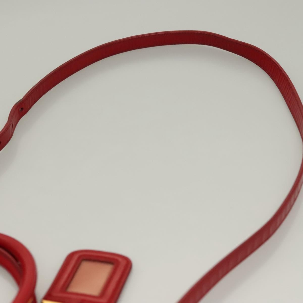 Prada Open Promenade Bag Vernice Saffiano Leather, RED, PATENT_LEATHER, Handbag