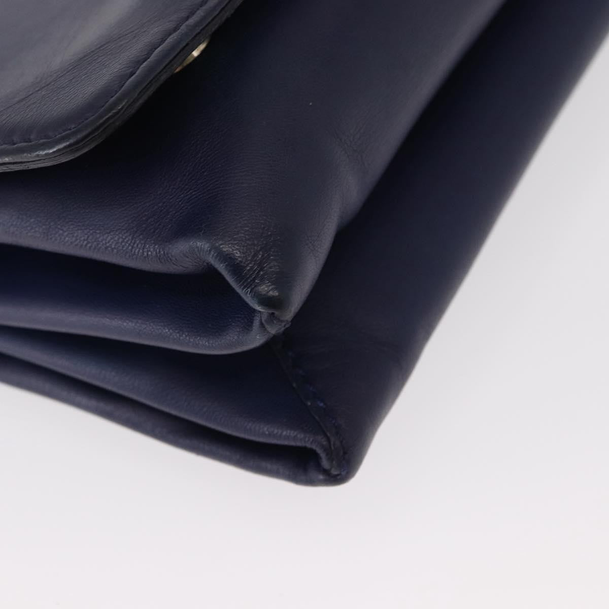 Valentino Garavani Va Va Voom Flap Shoulder Bag Leather, NAVY, LEATHER, Shoulder bag