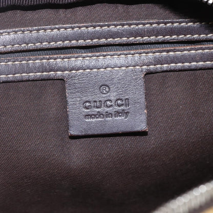 Gucci Front Zip Messenger GG Coated Canvas, BROWN, CANVAS, Shoulder bag
