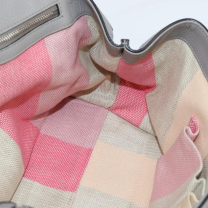 Gucci Bamboo Daily Top Handle Bag Leather, GRAY, LEATHER, Handbag