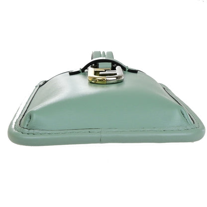 Fendi Smartphone Case leather, GREEN, LEATHER, Tech accessory