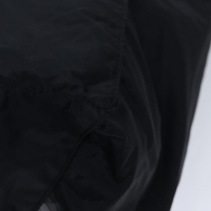 Prada Side Pocket Tote Nylon, BLACK, NYLON, Tote bag