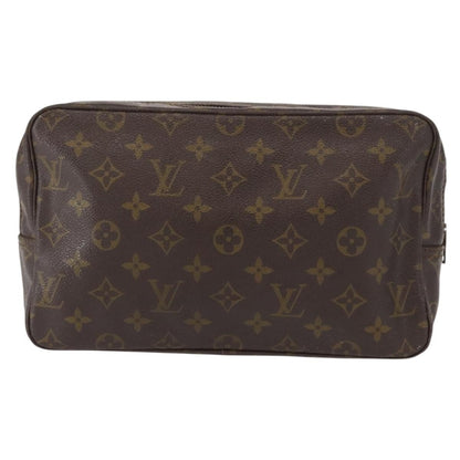 Louis Vuitton Trousse Toiletry Pouch Monogram Canvas, BROWN, CANVAS, Toiletry Case
