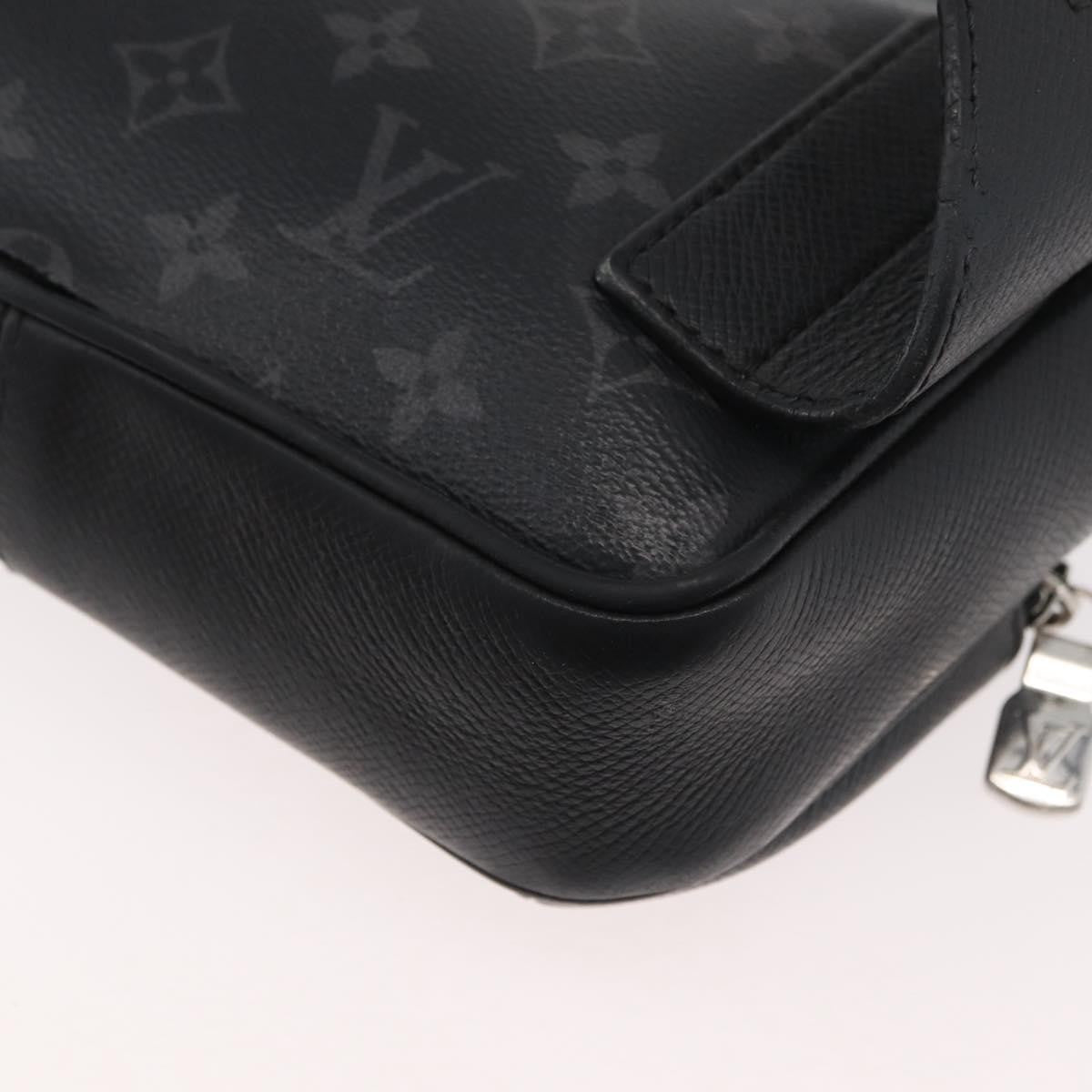 Louis Vuitton Outdoor BumBag Monogram Taigarama, Gray, Canvas, Crossbody Bag