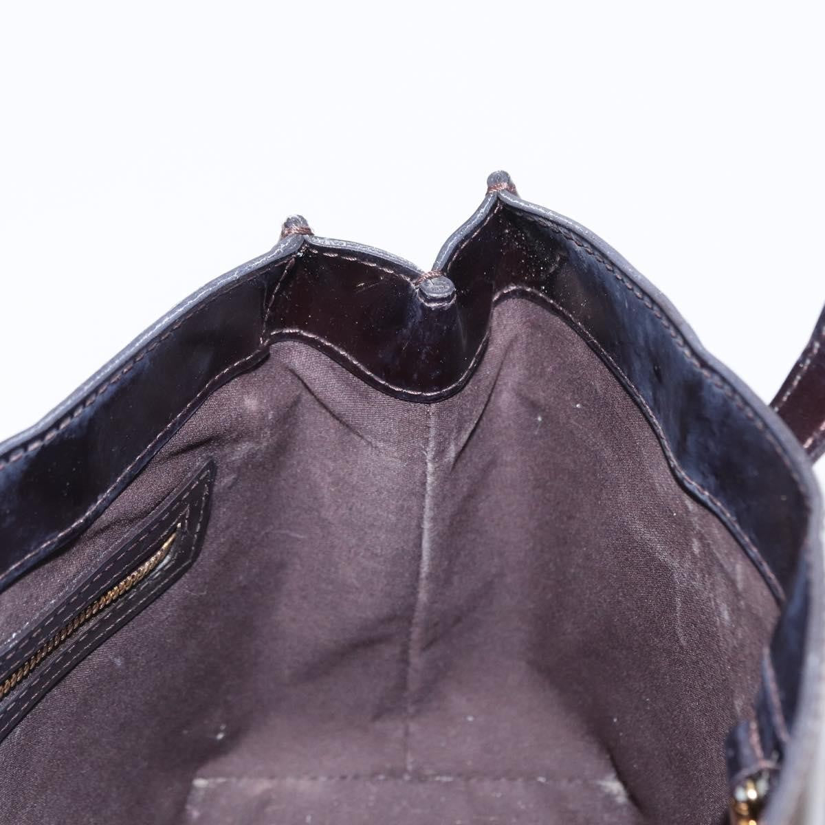 Louis Vuitton Wilshire Handbag Monogram Vernis, BURGUNDY, PATENT_LEATHER, Tote bag