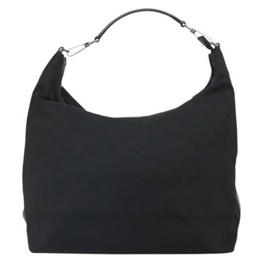 Gucci Vintage Shoulder Bag Nylon, BLACK, NYLON, Shoulder bag