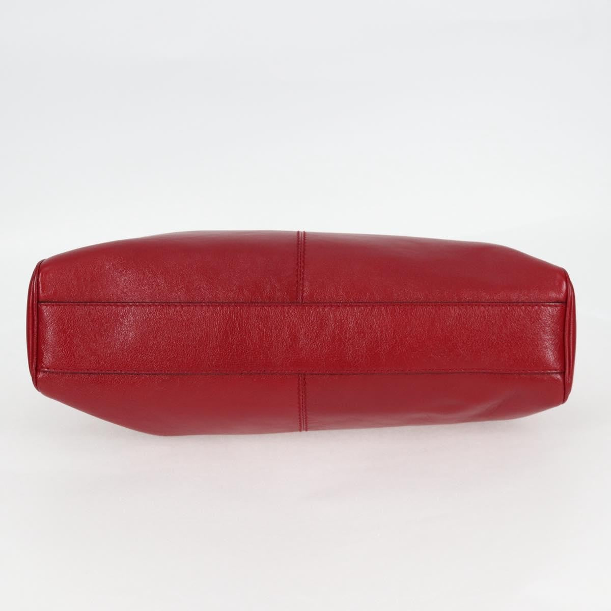 Gucci Rebelle leather red leather, RED, LEATHER, Handbag