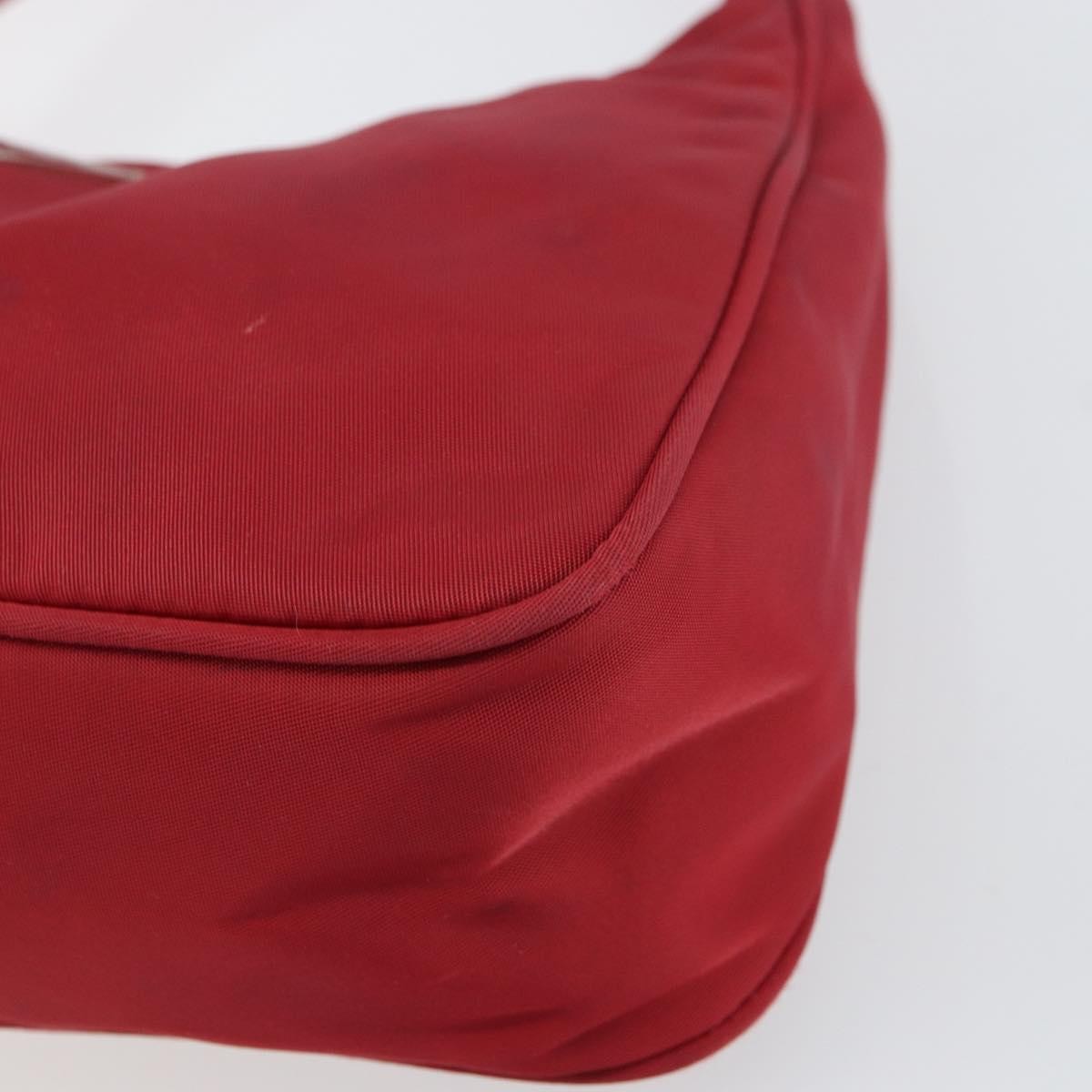 Prada Hobo Tessuto, RED, NYLON, Handbag
