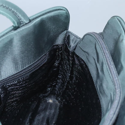 Prada Vintage Handbag Tessuto, GREEN, NYLON, Handbag