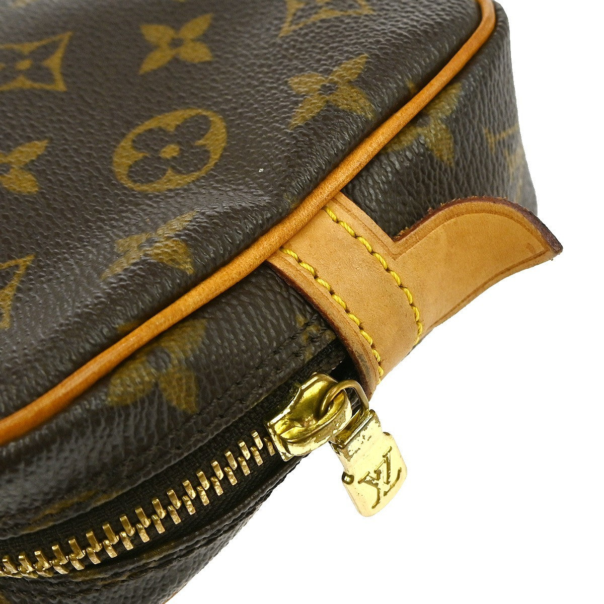 Louis Vuitton Pochette Marly Bandouliere Bag Monogram Canvas, BROWN, CANVAS, Clutche & pouche