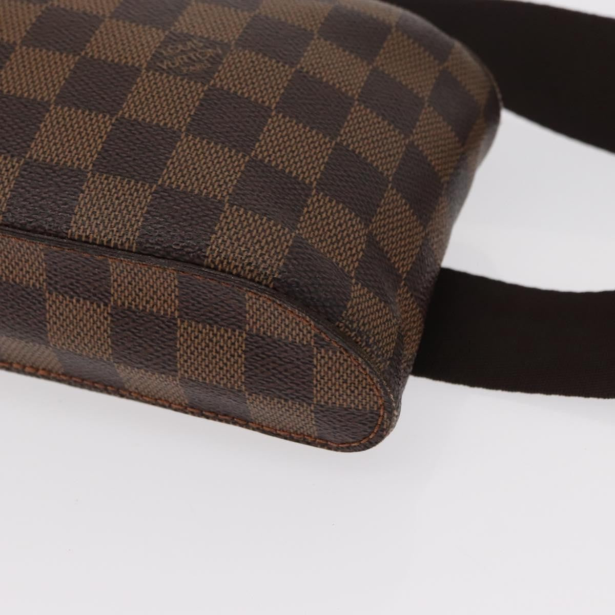 Louis Vuitton Geronimos Waist Bag Damier, BROWN, CANVAS, Shoulder bag