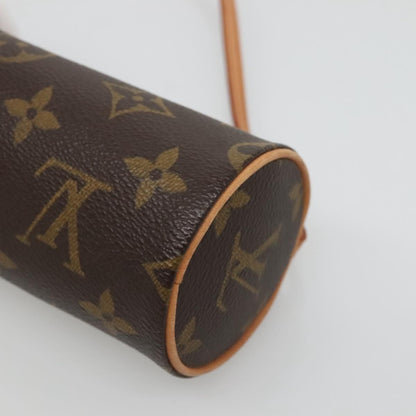 Louis Vuitton Papillon Pochette Monogram Canvas, BROWN, CANVAS, Handbag