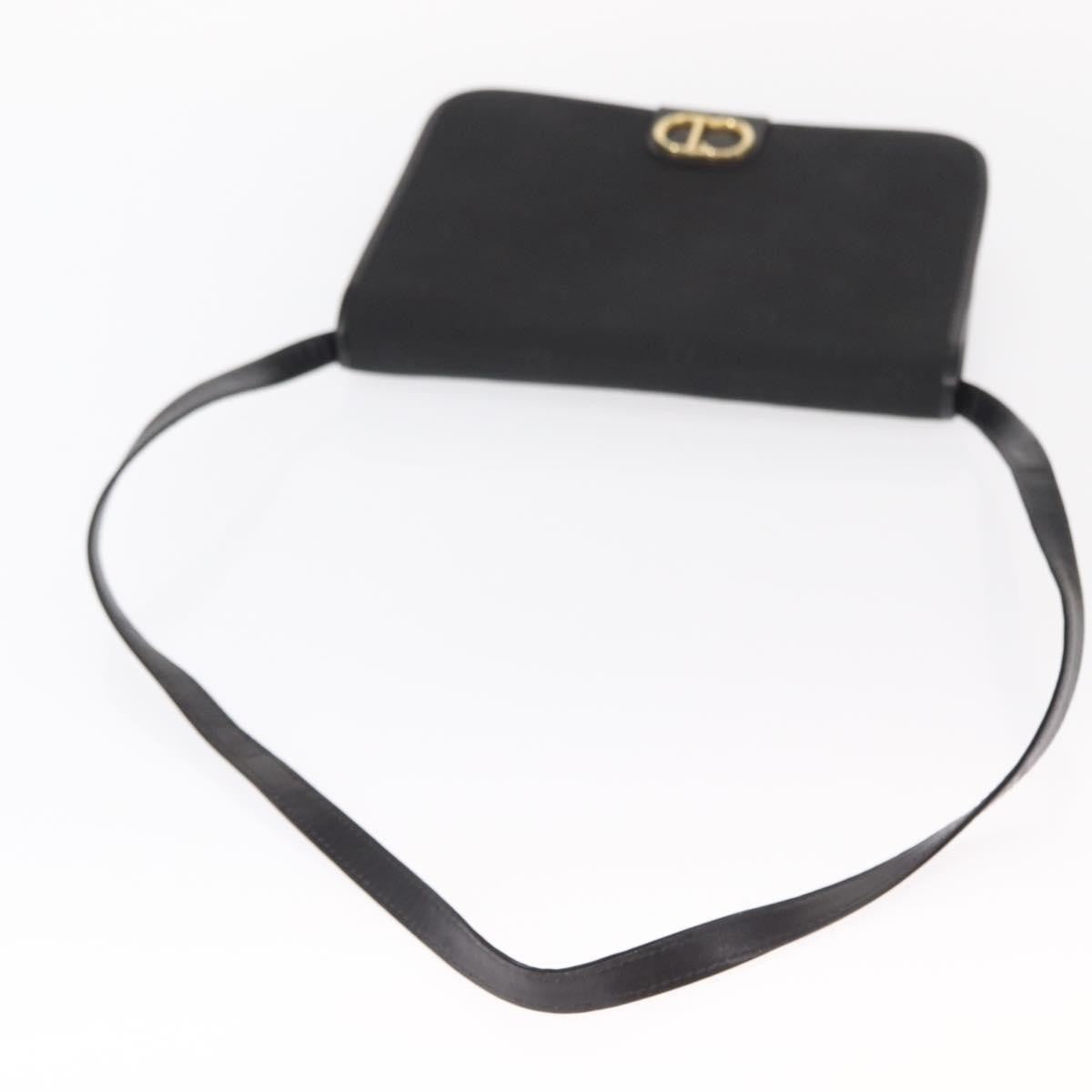 Christian Dior Vintage Shoulder Bag Nylon, BLACK, NYLON, Shoulder bag