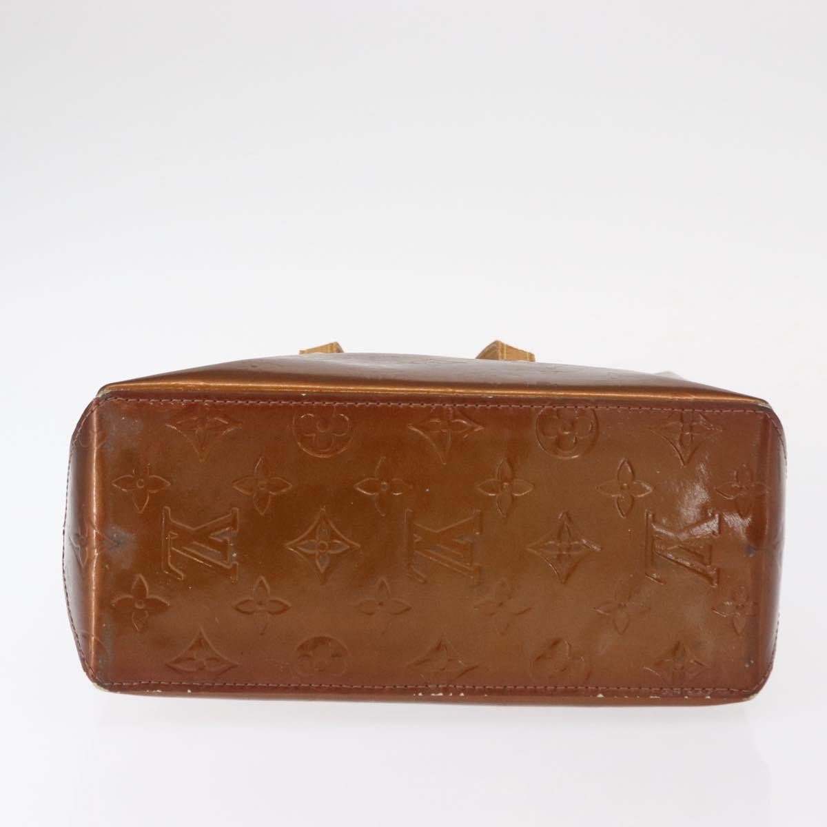 Louis Vuitton Reade Handbag Monogram Vernis, BROWN, PATENT_LEATHER, Tote bag