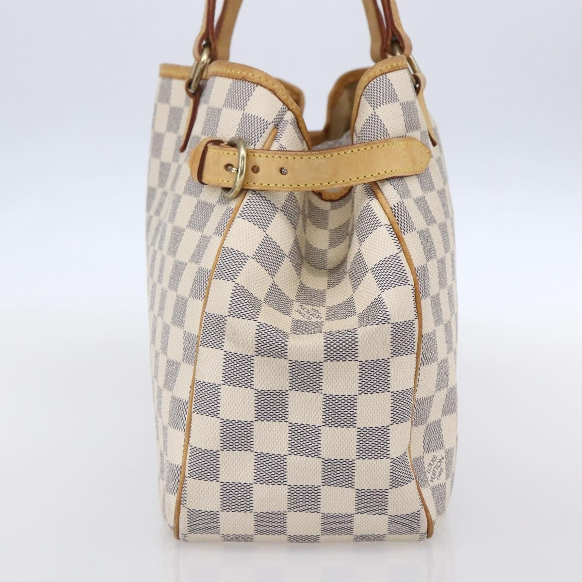 Louis Vuitton Batignolles Handbag Damier, WHITE, CANVAS, Tote bag