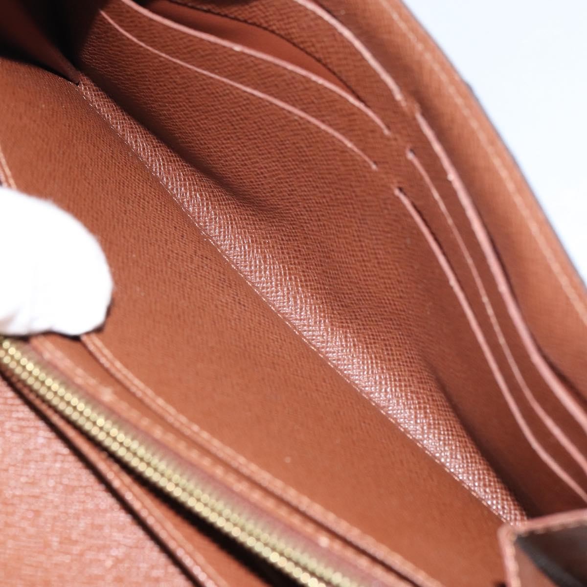 Louis Vuitton Sarah Wallet NM Monogram Canvas, BROWN, CANVAS, Wallets