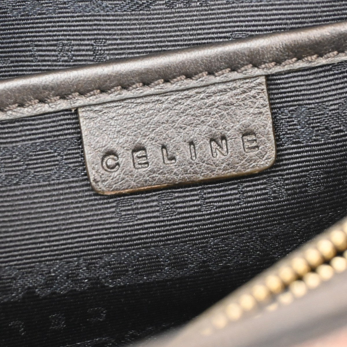 Celine Boogie Satchel Macadam, PINK, CANVAS, Handbag