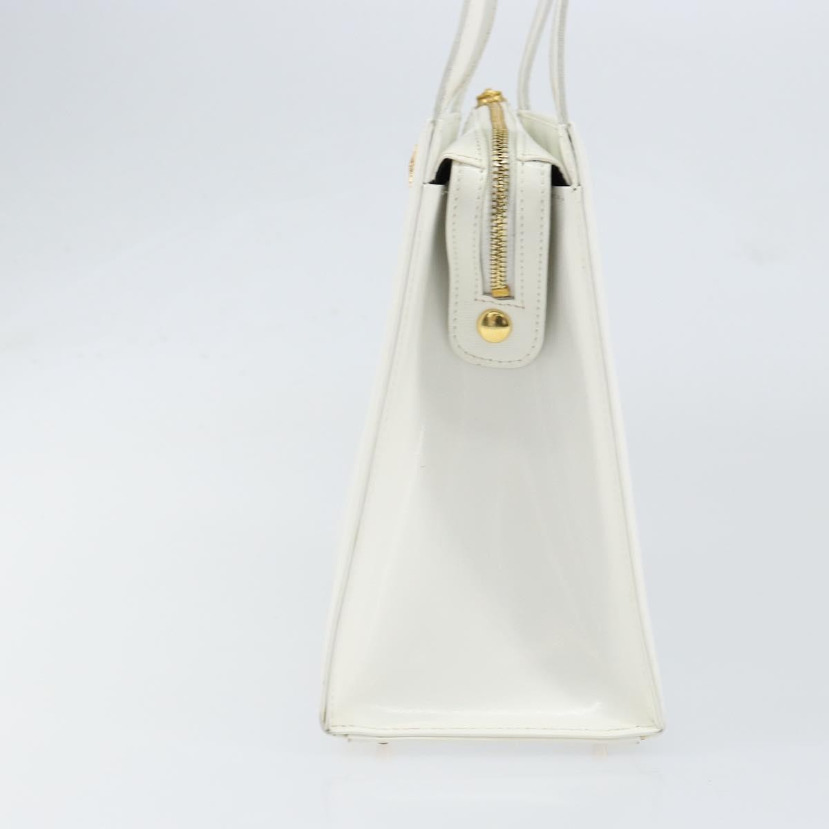 Versace Medusa Shoulder Bag Leather, WHITE, LEATHER, Shoulder bag