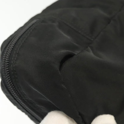 Prada Travel Pouch Tessuto, BLACK, NYLON, Clutche & pouche