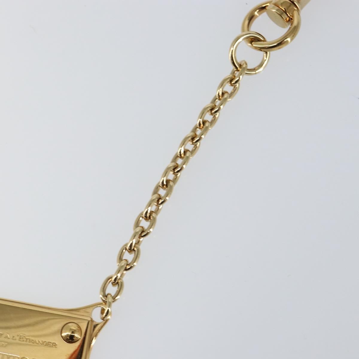 Louis Vuitton Key Chain Metal, GOLD, METAL, Charms and Keychains