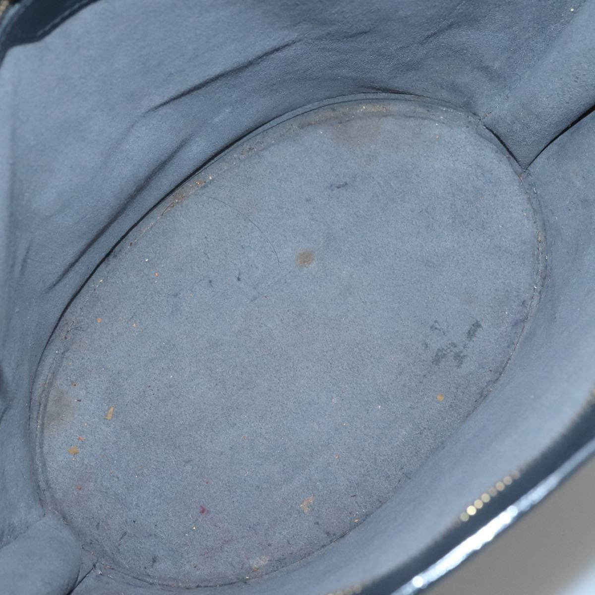 Louis Vuitton Saint Jacques Handbag Epi Leather, BLACK, LEATHER, Shoulder bag