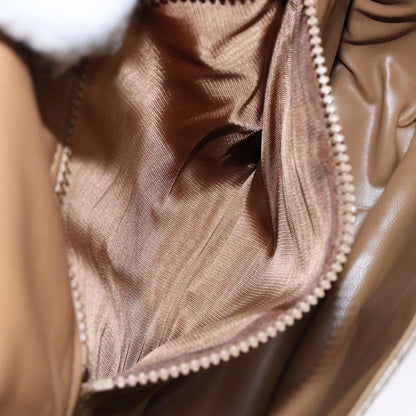 Celine Vintage Triomphe Shoulder Bag Canvas, BEIGE, CANVAS, Shoulder bag