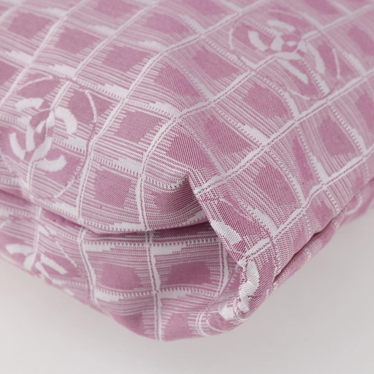 Chanel Travel Line Tote Nylon, PINK, NYLON, Tote bag