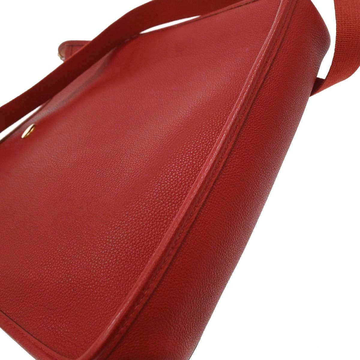 Hermes Vespa Bag Togo, RED, LEATHER, Shoulder bag