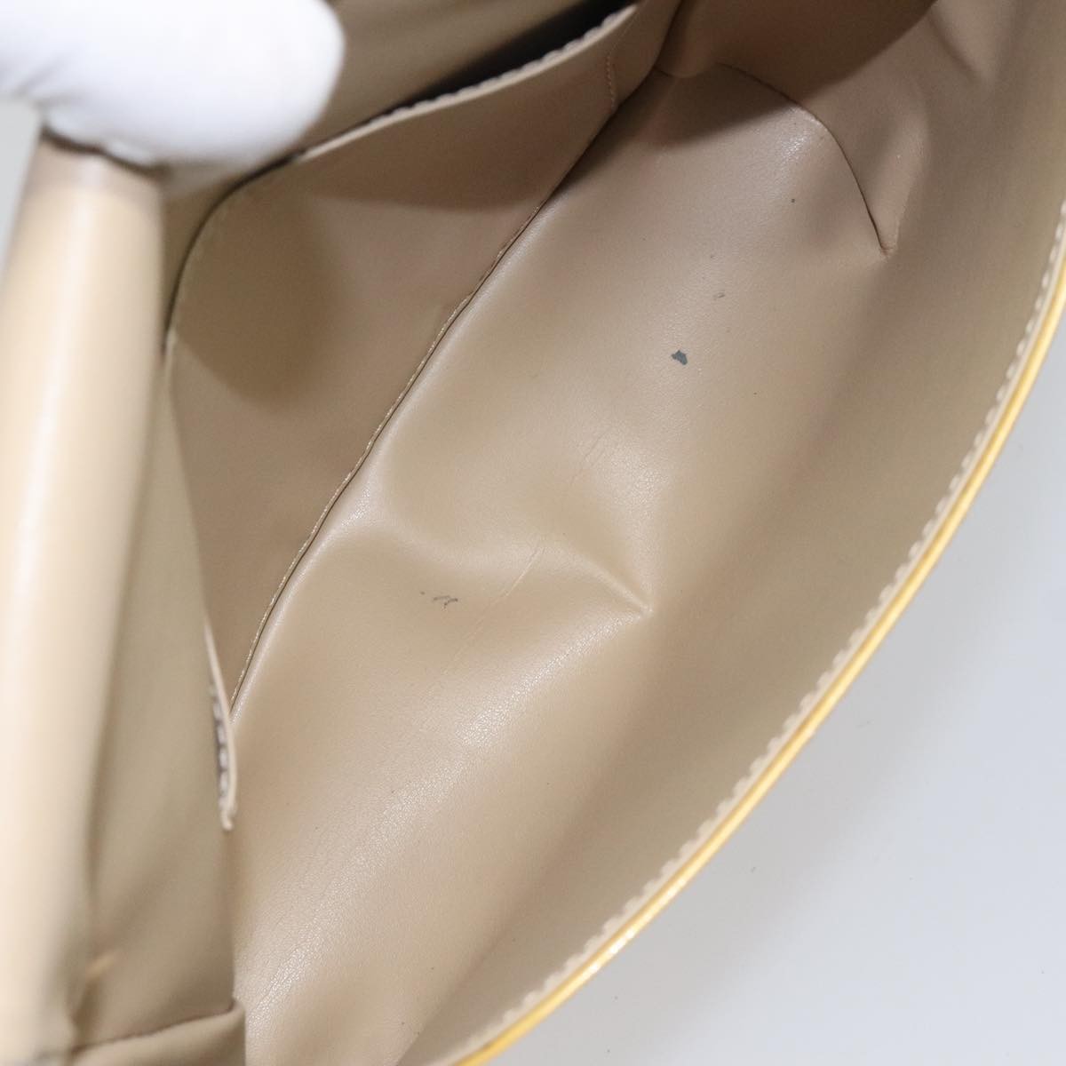 Louis Vuitton Thompson Street Handbag Monogram Vernis, BEIGE, PATENT_LEATHER, Handbag