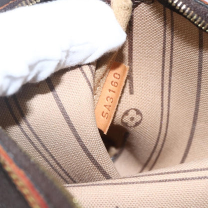 Louis Vuitton Delightful Pochette Monogram Canvas, BROWN, CANVAS, Clutche & pouche