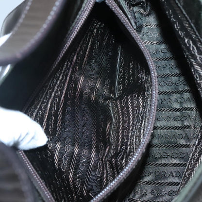 Prada Vintage Shoulder Bag Tessuto, KHAKI, NYLON, Shoulder bag