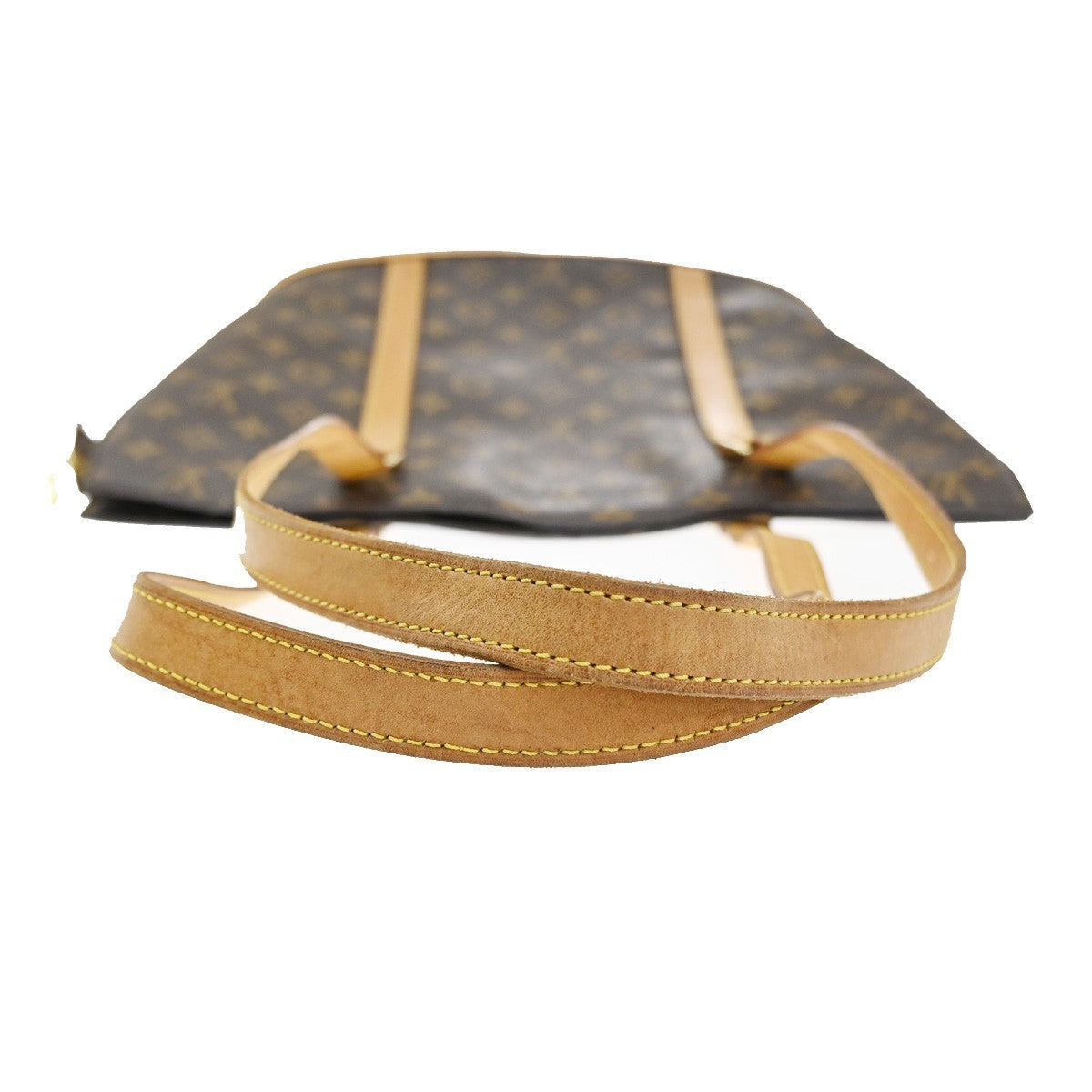 Louis Vuitton Babylone Handbag Monogram Canvas, BROWN, CANVAS, Shoulder bag