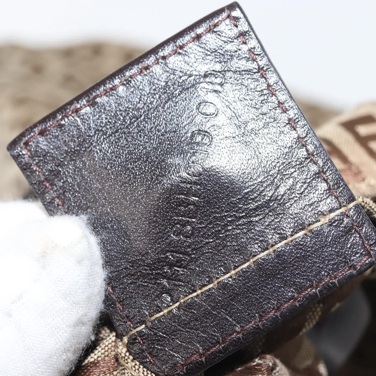 Fendi Vintage Tote Zucca Canvas, BEIGE, CANVAS, Tote bag