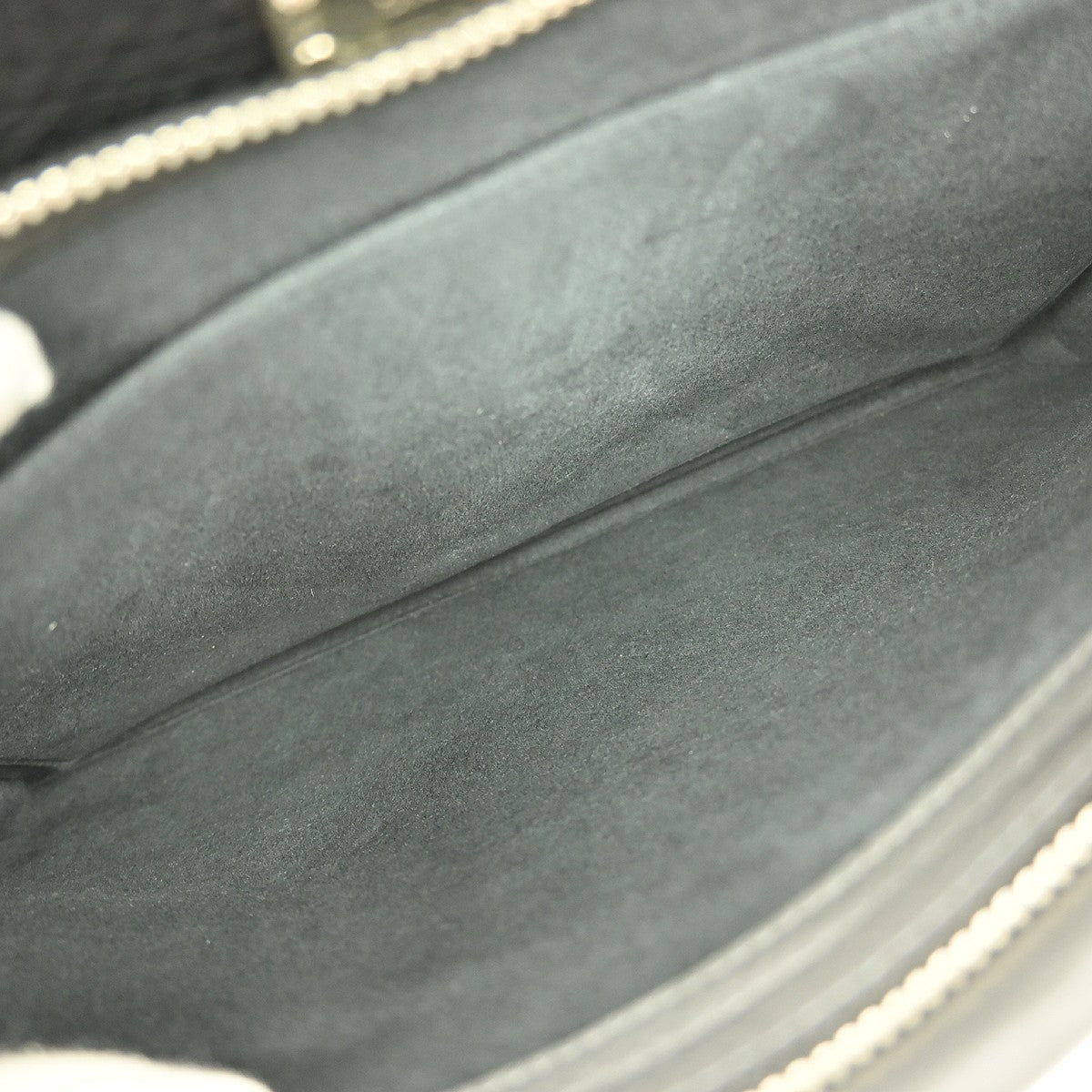 Fendi Selleria Peekaboo Fit Bag Leather, GRAY, LEATHER, Handbag