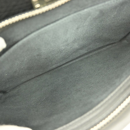 Fendi Selleria Peekaboo Fit Bag Leather, GRAY, LEATHER, Handbag