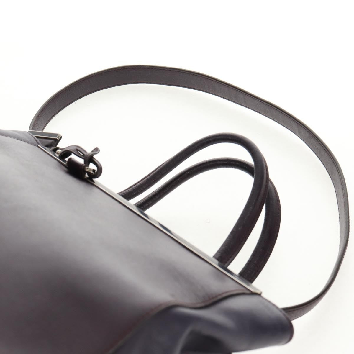 Fendi 2Jours Bag Leather, PURPLE, LEATHER, Handbag