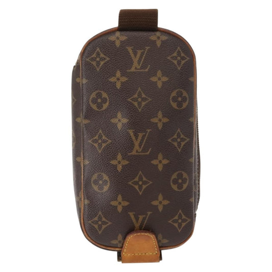 Louis Vuitton Pochette Gange Monogram Canvas, BROWN, CANVAS, Shoulder bag