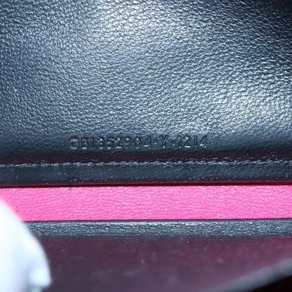 Saint Laurent Zipped Bifold Wallet Leather, PINK, LEATHER, Wallets