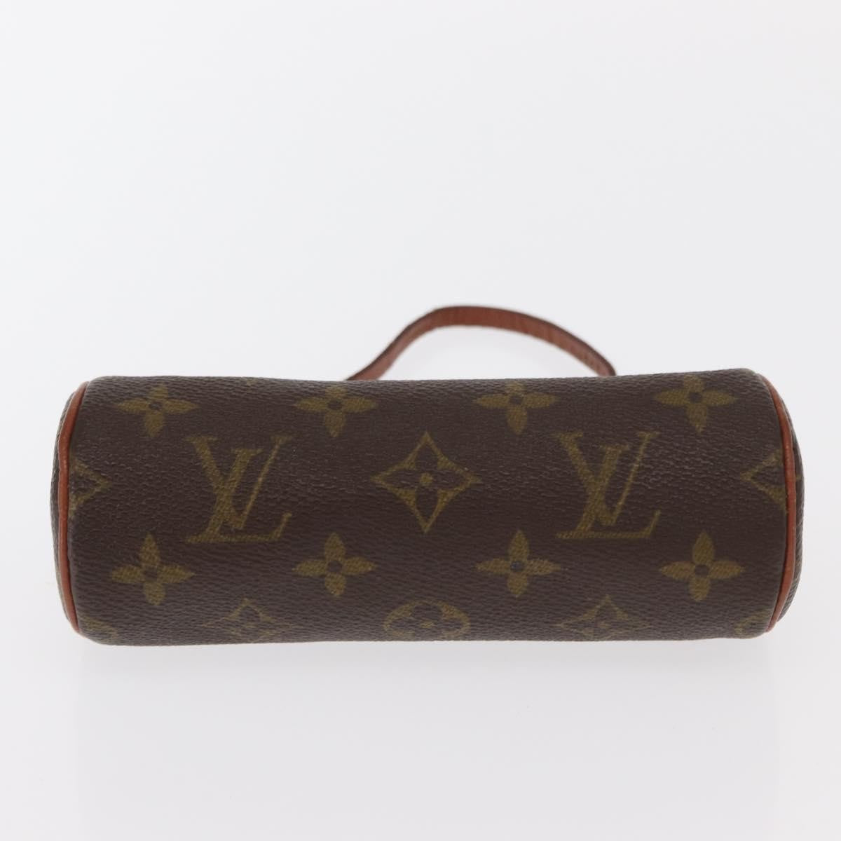 Louis Vuitton Papillon Pochette Monogram Canvas, BROWN, CANVAS, Clutche & pouche