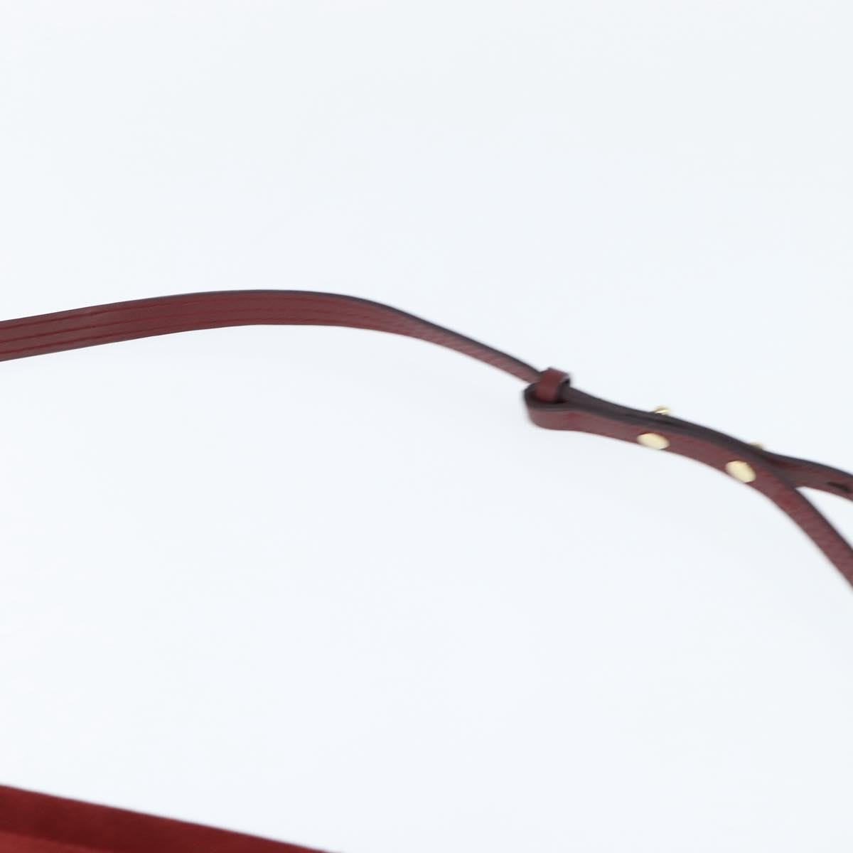 Chloe Faye Shoulder Bag Leather and Suede, RED, SUEDE, Shoulder bag