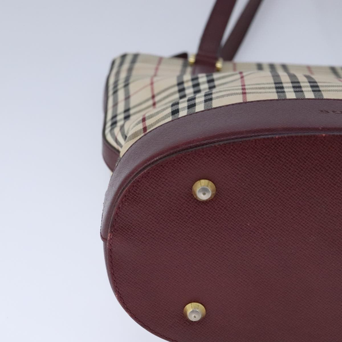 Burberry Nova Check Tote canvas check pattern, BEIGE, CANVAS, Tote bag