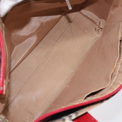 Burberry Nova Check Handbag Nova Check Canvas and leather, BEIGE, CANVAS, Handbag