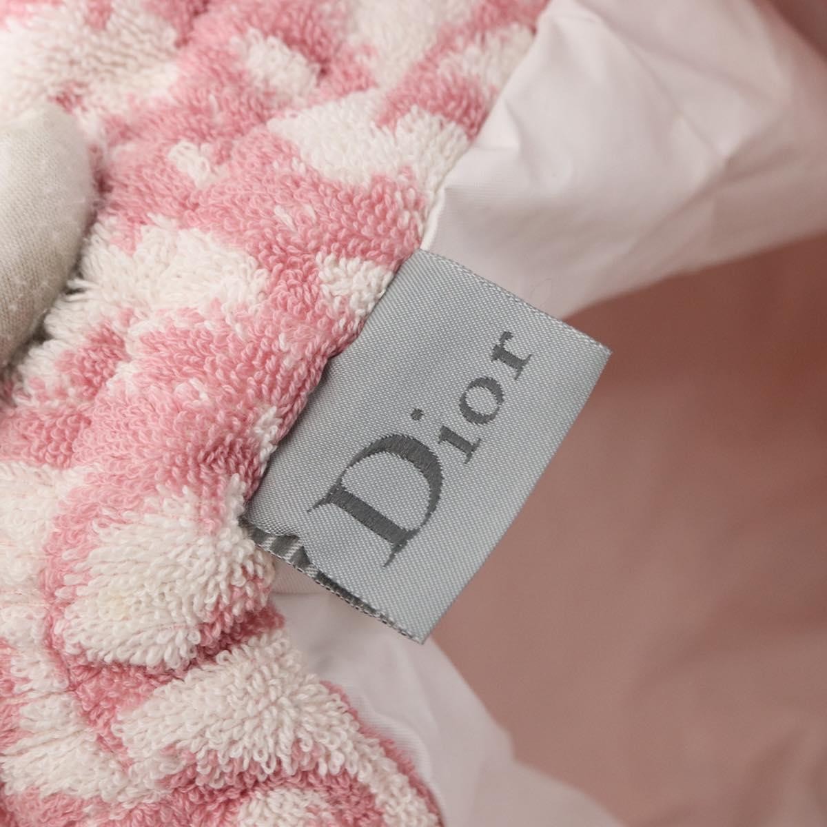 Christian Dior Vintage Trotter Pouch Pile, PINK, CANVAS, Clutche & pouche