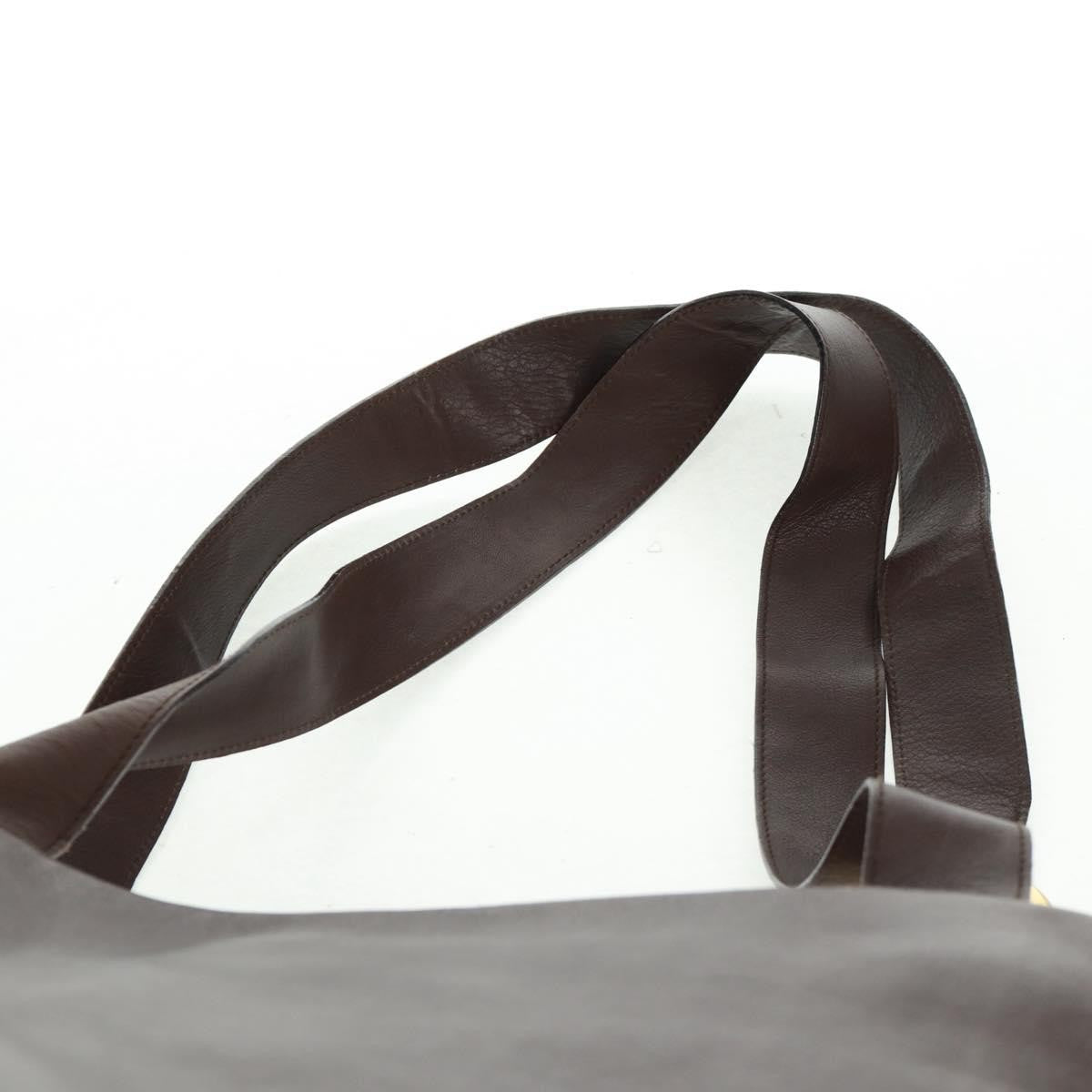 Salvatore Ferragamo Vintage Tote bag Leather, BROWN, LEATHER, Tote bag