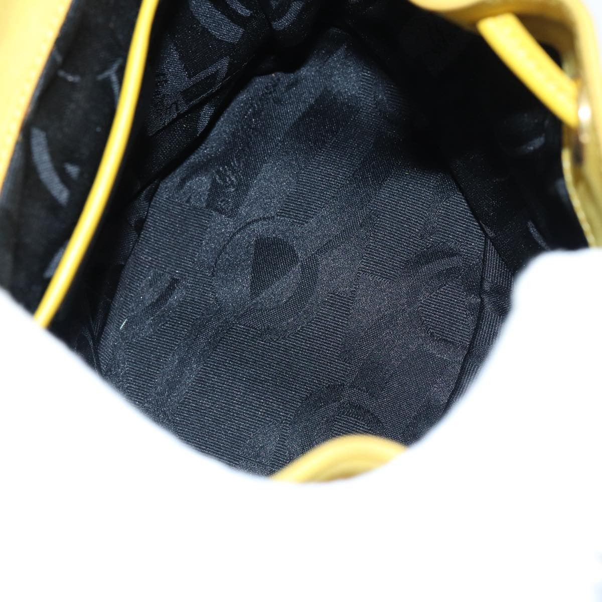 Salvatore Ferragamo Gancini Flap Drawstring Backpack Suede, YELLOW, SUEDE, Backpack