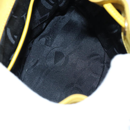 Salvatore Ferragamo Gancini Flap Drawstring Backpack Suede, YELLOW, SUEDE, Backpack